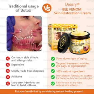 Daasry® “Dermal Gold” Botox Bee Venom Skin Restoration Cream