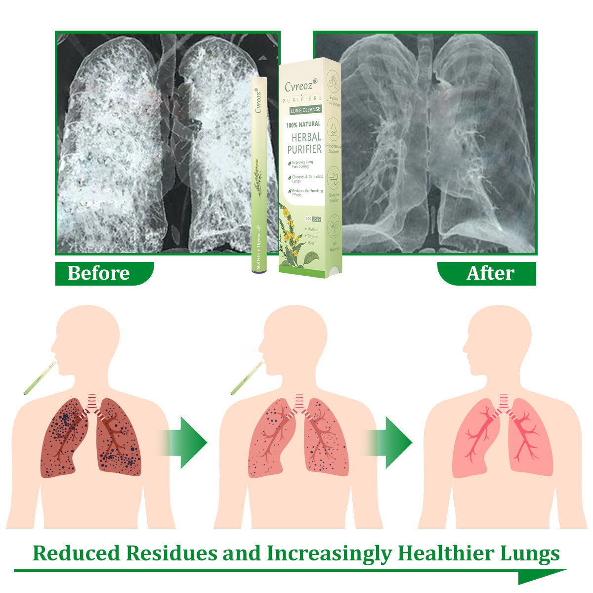 Cvreoz® Mullein Herbal Lung Purifier 7 Cvreoz® Mullein Herbal Lung Purifier