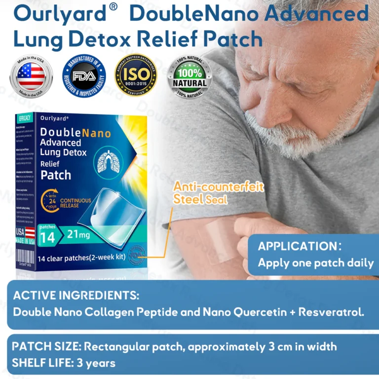 Ourlyard DoubleNano Advanced Lung Detox Relief Patch