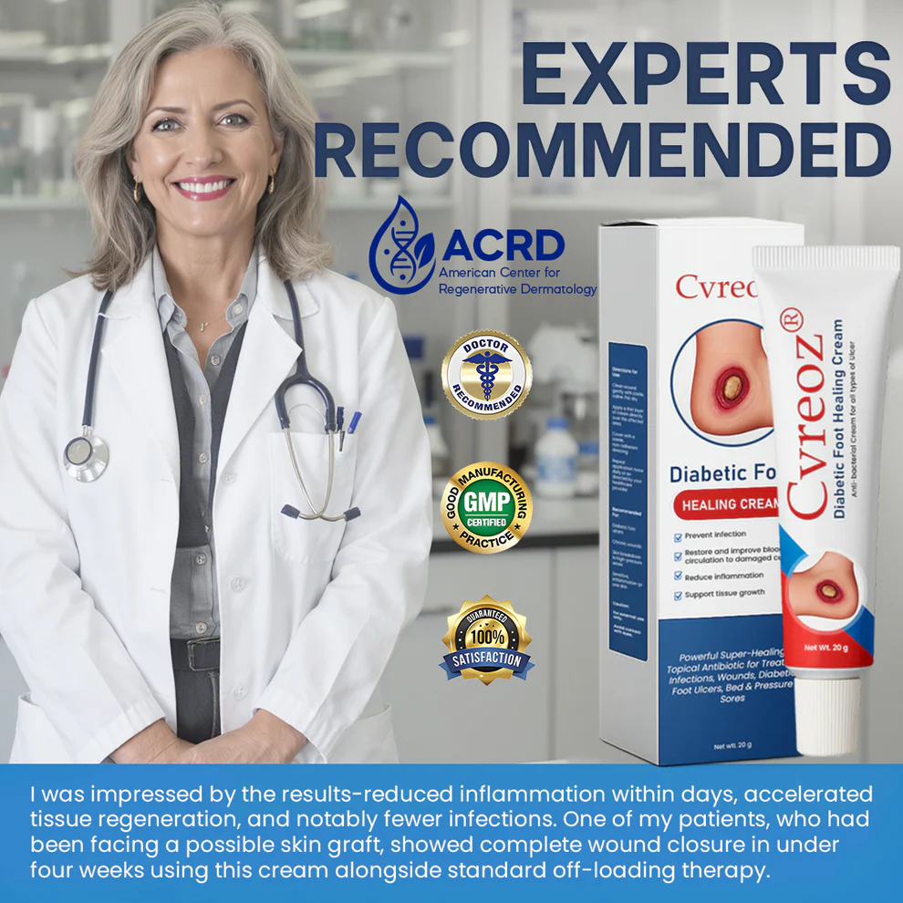Cvreoz® Diabetic Foot Healing Cream