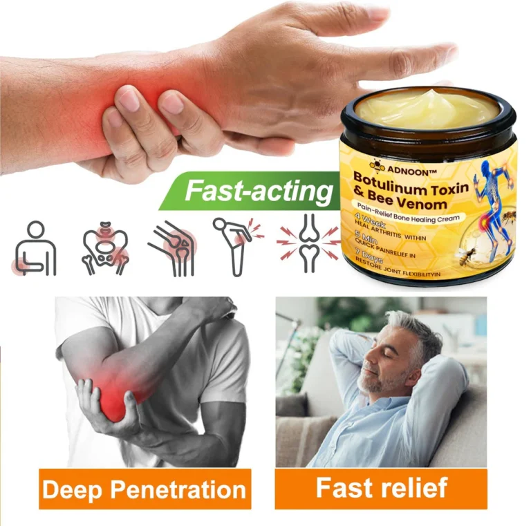 ADNOON™ Botulinum Toxin & Bee Venom Pain-Relief Bone Healing Cream 10 ADNOON™ Botulinum Toxin & Bee Venom Pain-Relief Bone Healing Cream