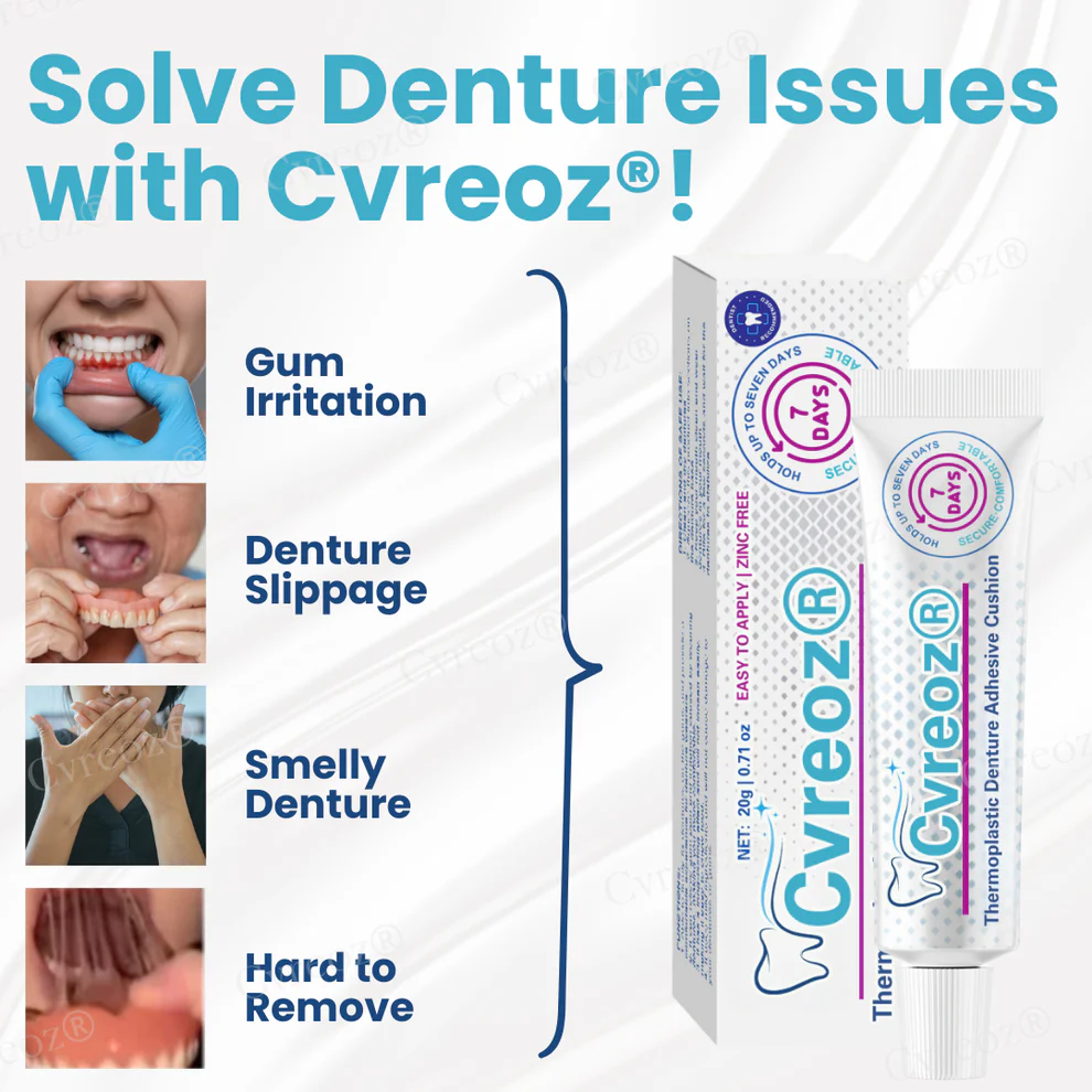 Cvreoz® Thermoplastic Denture Adhesive Cushion