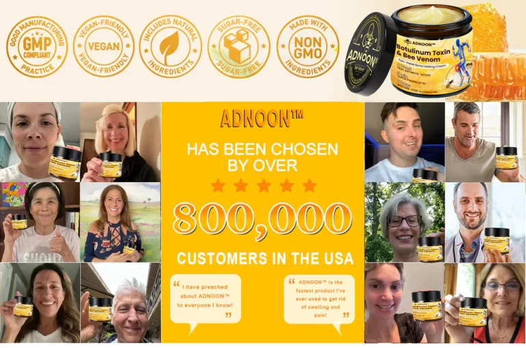 ADNOON™ Botulinum Toxin & Bee Venom Pain-Relief Bone Healing Cream 4 ADNOON™ Botulinum Toxin & Bee Venom Pain-Relief Bone Healing Cream