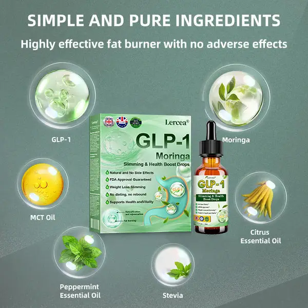 Lercea® GLP-1 Moringa Slimming & Health Boost Drops