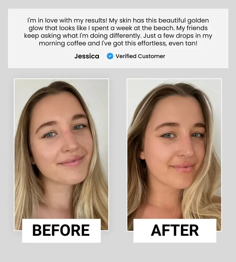 Zeria Drinkable Tanning Drops image Zeria Drinkable Tanning Drops