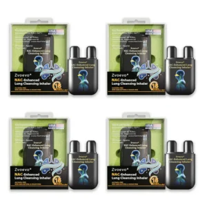 Zvoevo® NAC-Enhanced Lung Cleansing Inhaler image Zvoevo® NAC-Enhanced Lung Cleansing Inhaler