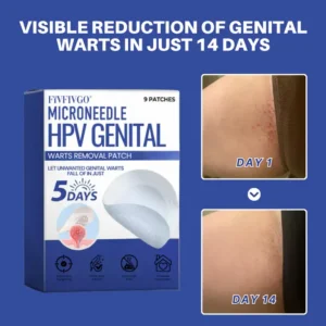 Fivfivgo® Microneedle HPV Genital Warts Removal Patch