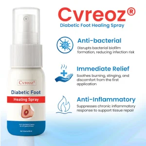 Cvreoz® Diabetic Foot Healing Spray