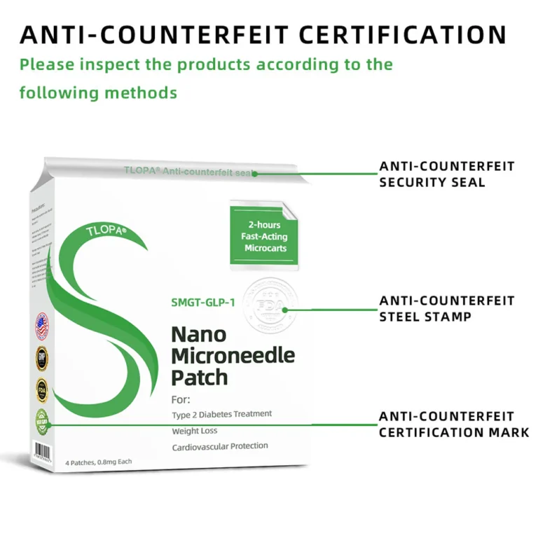 TLOPA® GLP-1 Nano Microneedle Patch 1 TLOPA® GLP-1 Nano Microneedle Patch