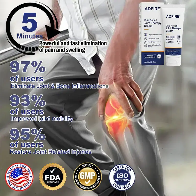 ADFIRE™ Dual Action Joint Therapy Cream