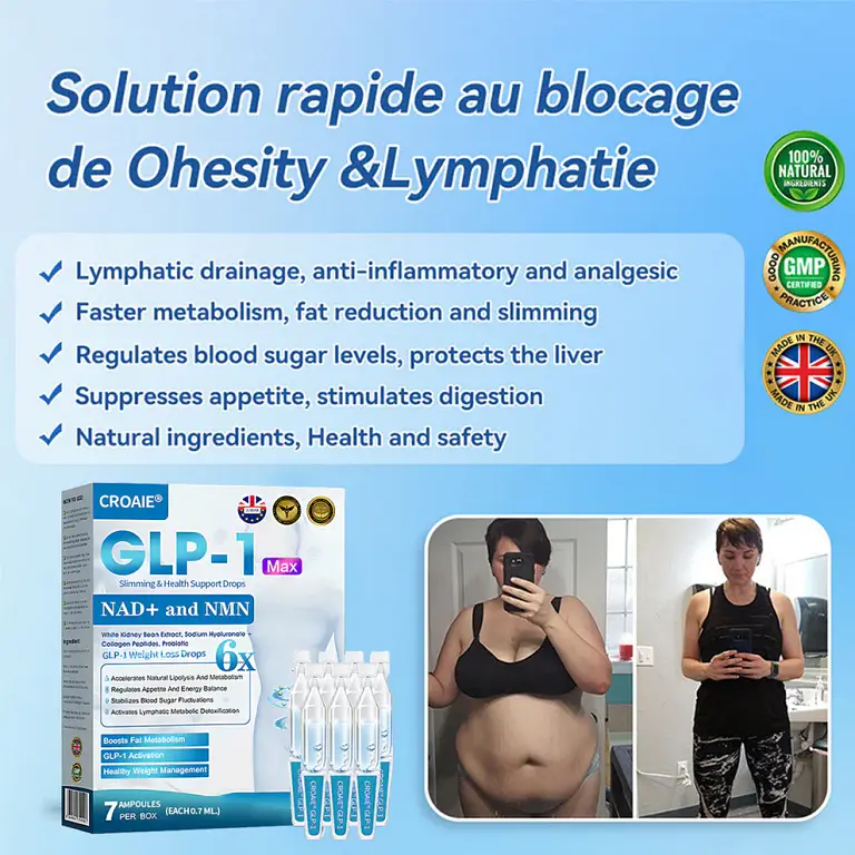 Croaie® GLP-1 & NAD+ Slimming Support Drops