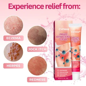 Cvreoz® Private Anti-Bacterial Cream 8 Cvreoz® Private Anti-Bacterial Cream