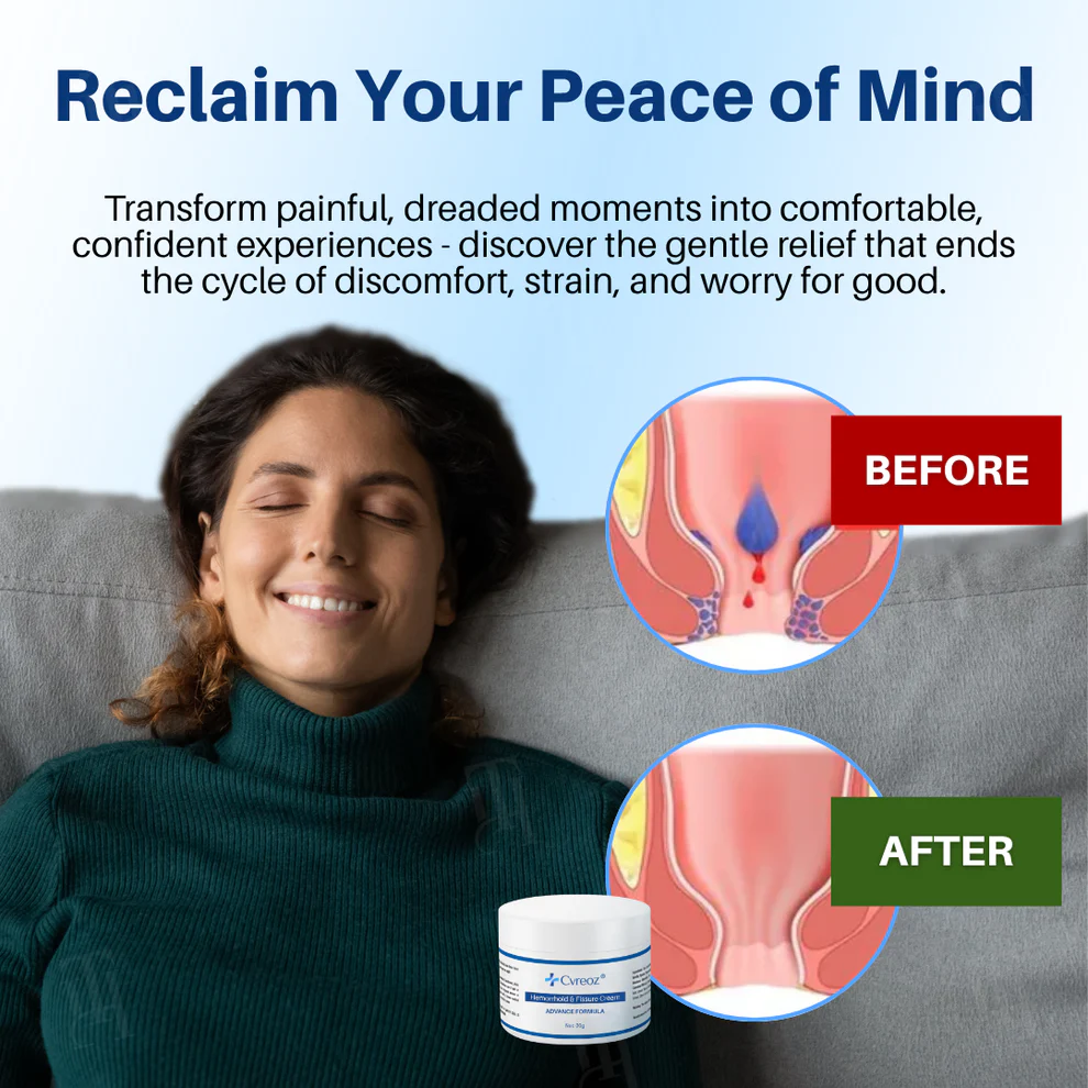 Cvreoz® Hemorrhoid & Fissure Cream 7 Cvreoz® Hemorrhoid & Fissure Cream