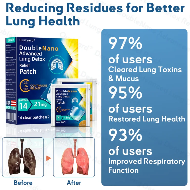 Ourlyard DoubleNano Advanced Lung Detox Relief Patch