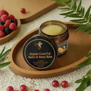 JORONDY Organic Grass-Fed Butter & Honey Balm