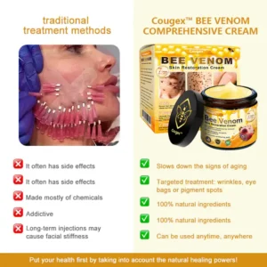 Cougex® “Dermal Gold” Botulin Bee Venom Skin Restoration Cream image Cougex® “Dermal Gold” Botulin Bee Venom Skin Restoration Cream