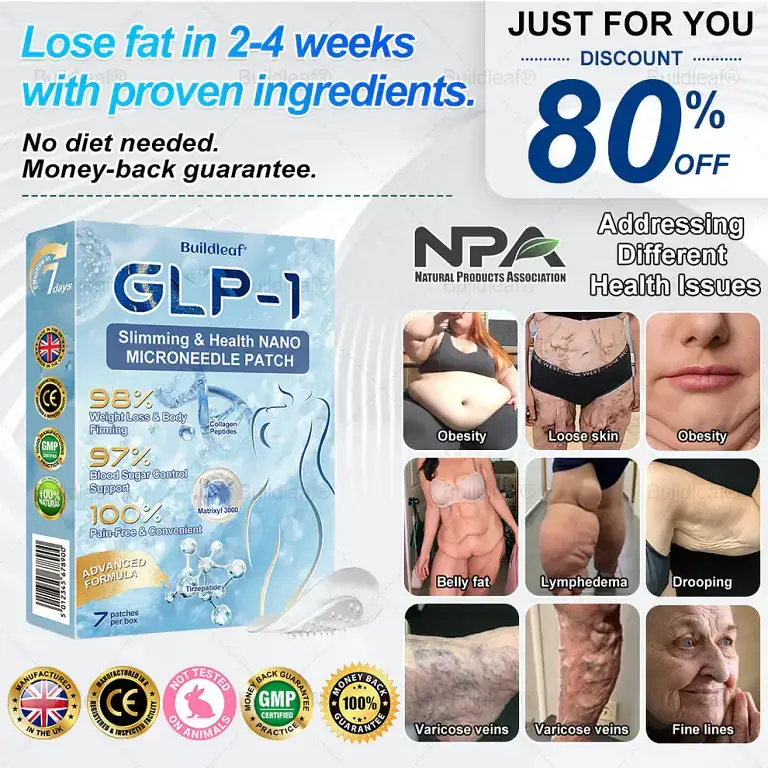 Buildleaf® Tirzepatide Slimming & Health Nano Microneedle Patch