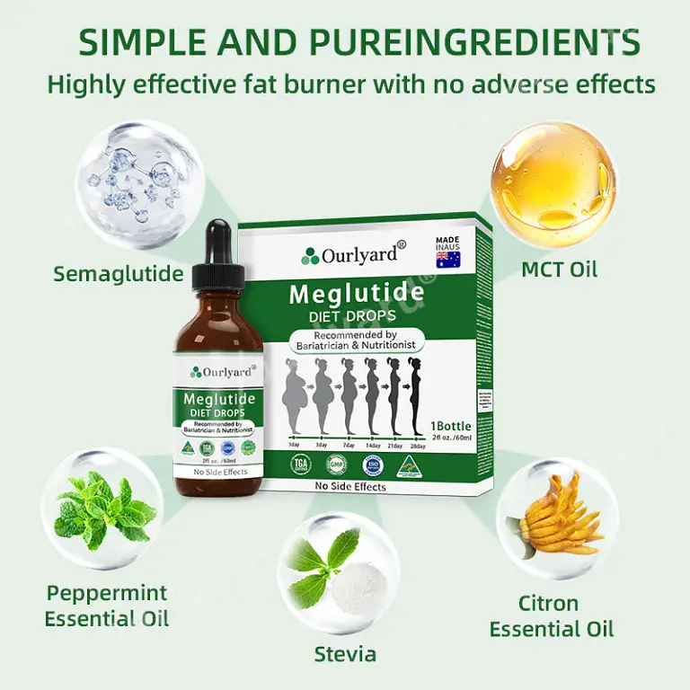 Ourlyard® Meglutide Diet Drops – Made & Shipped From Australia image Ourlyard® Meglutide Diet Drops – Made & Shipped From Australia