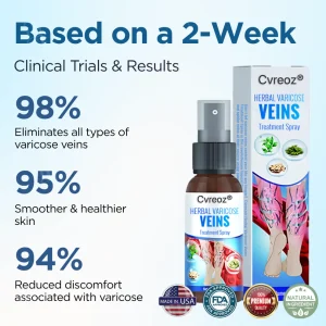 Cvreoz® Herbal Varicose Veins Treatment Spray