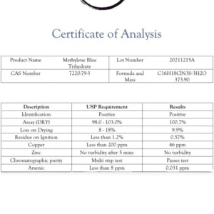 Blissta® USP Grade – Methylene Blue