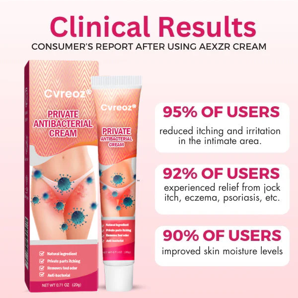 Cvreoz® Private Anti-Bacterial Cream 2 Cvreoz® Private Anti-Bacterial Cream