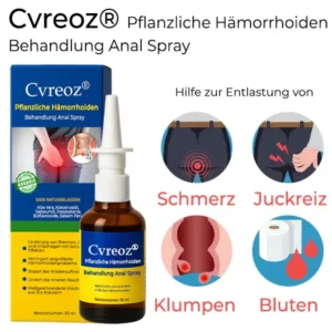 Cvreoz® Intensive Herbal Hemorrhoid Treatment Anal Spray