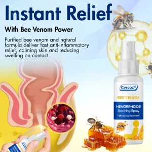 Cvreoz® Bee Venom Hemorrhoids Soothing Spray