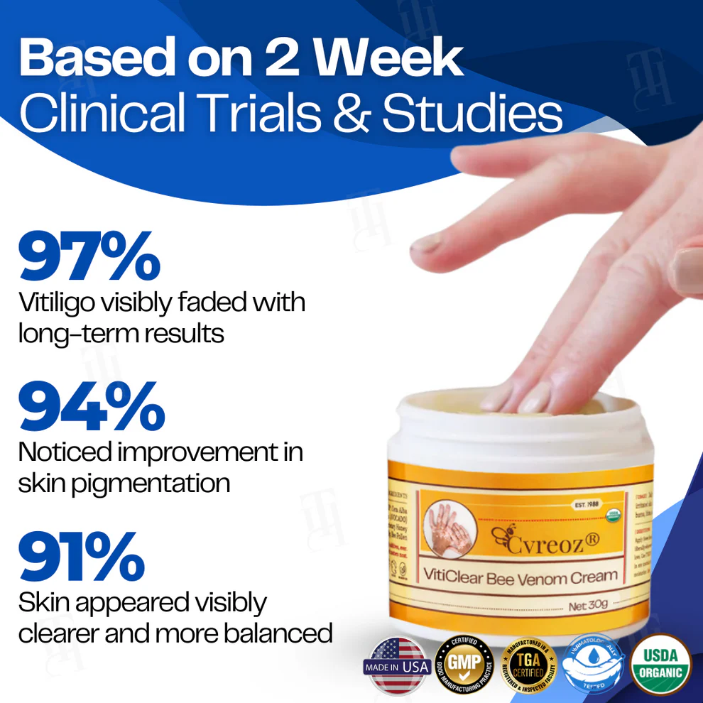 Cvreoz® VitiClear Bee Venom Cream