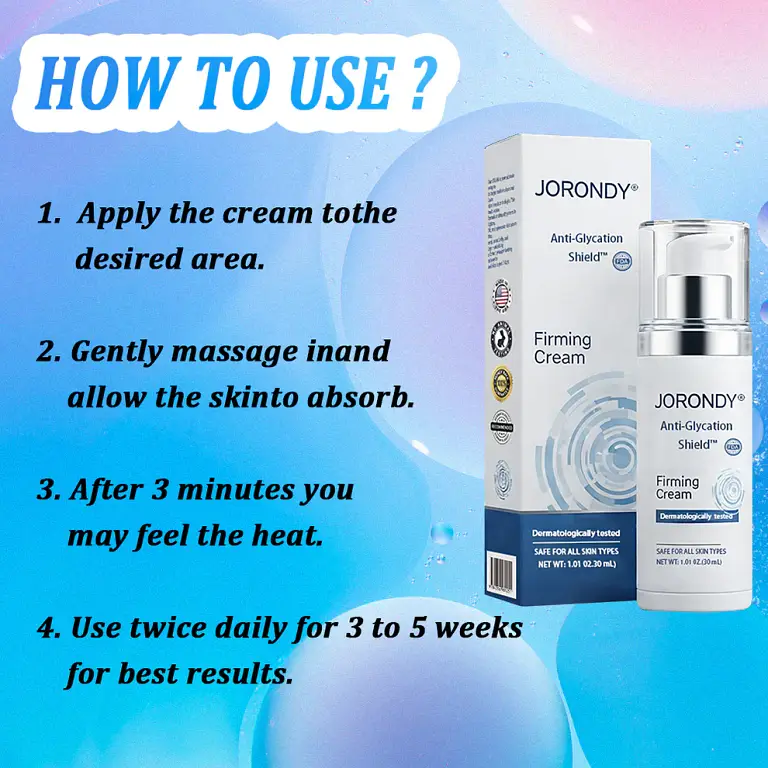Jorondy® Anti-Glycation Firming Cream