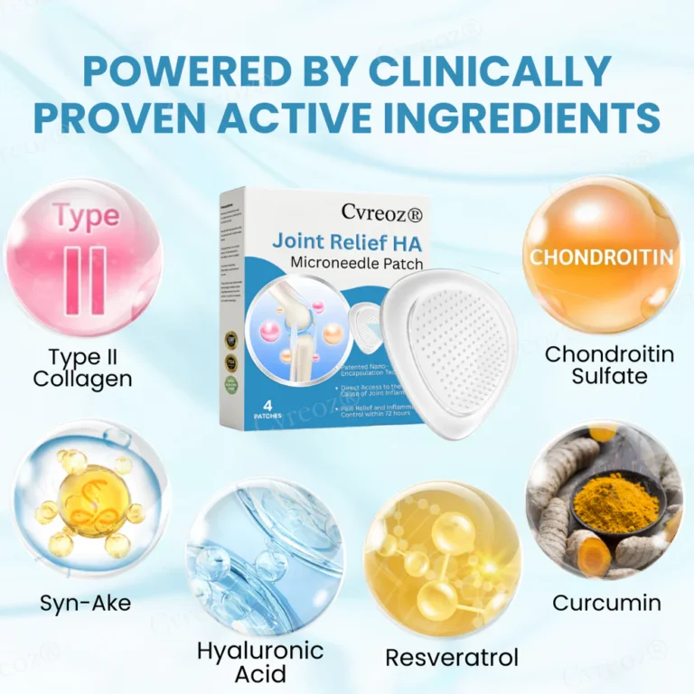 Cvreoz® Joint Relief HA Microneedle Patch