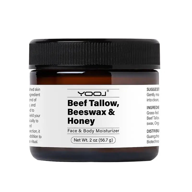 Beef Tallow Beeswax and Honey Face Moisturizer 1 Beef Tallow Beeswax and Honey Face Moisturizer