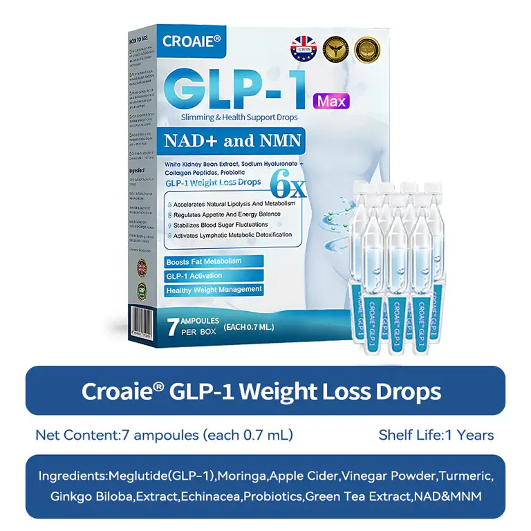 Croaie® GLP-1 & NAD+ Slimming Support Drops