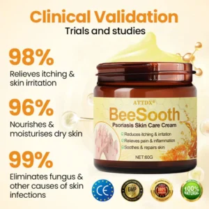 ATTDX® BeeSooth Psoriasis Skin Care Cream