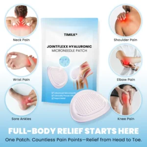 Timilk® JointFlexX Hyaluronic Microneedle Patch image Timilk® JointFlexX Hyaluronic Microneedle Patch