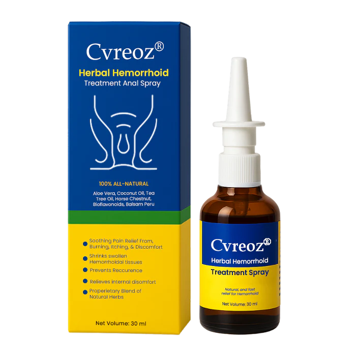 Cvreoz® Herbal Hemorrhoid Treatment Anal Spray 2 Cvreoz® Herbal Hemorrhoid Treatment Anal Spray