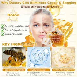 Daasry® “Dermal Gold” Botox Bee Venom Skin Restoration Cream