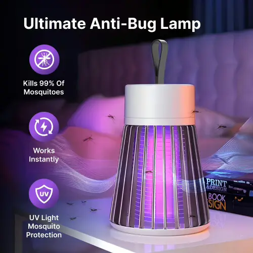 The MosqiShock mosquito lamp 1 The MosqiShock mosquito lamp