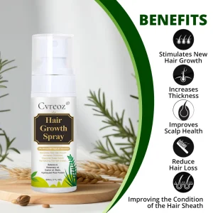 CVREOZ® Nourish & Flourish Hair Growth Spray