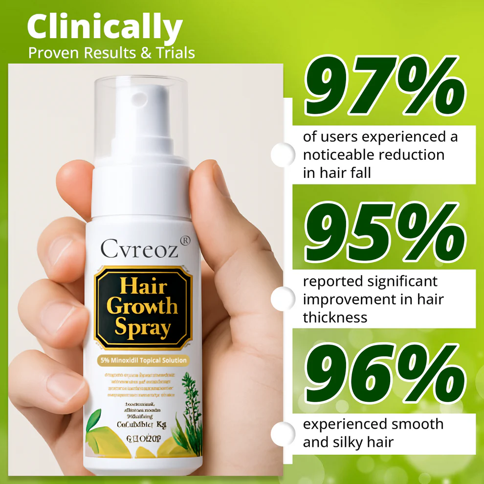 CVREOZ® Nourish & Flourish Hair Growth Spray