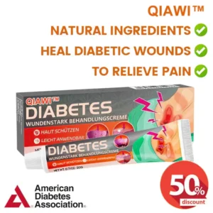 QIAWI™ Natural Products, Diabetes Wound Strong Treatment Cream