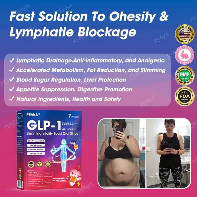 PEAKA® GLP‑1 Slimming Vitality Boost Oral StripsPEAKA® GLP‑1 Slimming Vitality Boost Oral Strips