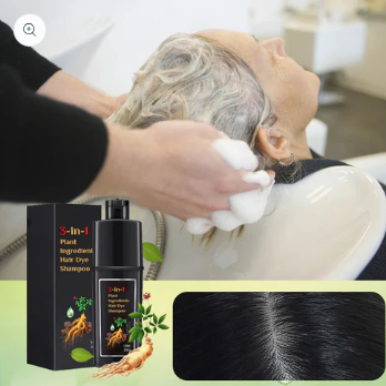 Plant Ingredients Hair Dye Shampoo