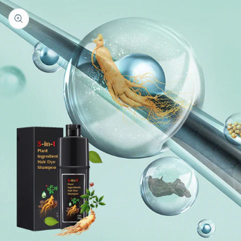 Plant Ingredients Hair Dye Shampoo
