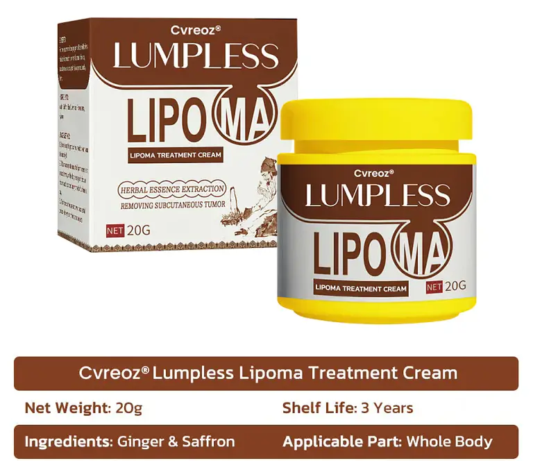 Cvreoz® Lumpless Lipoma Treatment Cream image Cvreoz® Lumpless Lipoma Treatment Cream