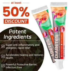 QIAWI™ Natural Products, Diabetes Wound Strong Treatment Cream