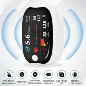 LAOZIKTM GlucoSense Laser Blood Glucose Monitoring Device
