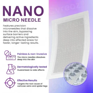 CVREOZ® Polidocanol Nano Varicose Vein Patch 14 CVREOZ® Polidocanol Nano Varicose Vein Patch