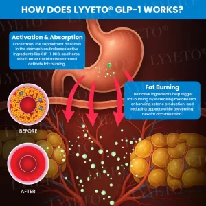 Lyyeto® GLP-1 Slimming & Health SlimFusion Vitality Core Pearls – NAD+ Moringa & ACV