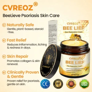 Cvreoz® BeeLief Psoriasis Skin Care Cream 8 Cvreoz® BeeLief Psoriasis Skin Care Cream