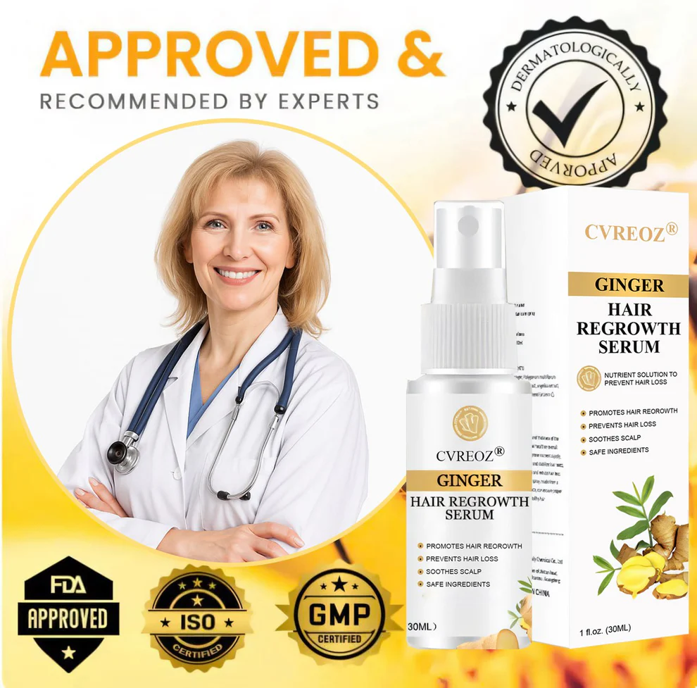 Cvreoz® Ginger Hair Regrowth Serum 3 Cvreoz® Ginger Hair Regrowth Serum